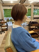 ヘアーザラブズラフズ オーガニカ 北九州(HAIR THE LOVES LAUGHS ORGANICA) ミセスショート*