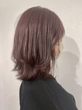 パルマヘアー(Palma hair) ボブレイヤー/ピンクブラウン