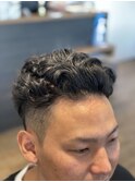 宮城リョータ風パーマ