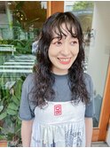ミディくるっとパーマ