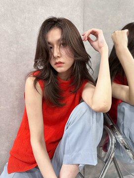 レディアル 渋谷(REDEAL) ワンホンヘア/韓国ヘア/前髪[レイヤーカット/渋谷]