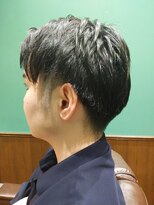 ヒロギンザバーバーショップ 丸の内店(HIRO GINZA BARBER SHOP)&nbsp;マルチタイプなツーブロック七三