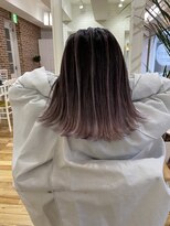 リア(riah)&nbsp;ピンクラベンダーバレイヤージュ