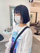 ギグスダブル 栄久屋大通店(gigs double)&nbsp;ミニボブ/ダークネイビー