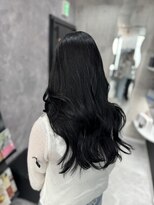 ヘアースタジオ ミツル(hair studio 326)&nbsp;韓国風黒髪ロング