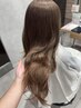 《ダメージレス》　カット ＋ ブリーチなしダブルカラー　￥11000～