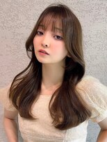 ロンド アンブル 四条烏丸(Lond ambre) 面とワンカール、透け感で韓国風ロングを旬なスタイルに