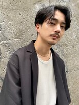 ルシード スタイル リコット(Lucido Style Ricotto)&nbsp;メンズカットセンターパートニュアンスパーマワンカールパーマ