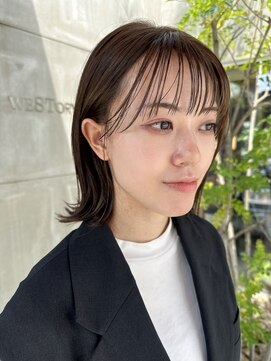 ウエストリー(WESTORY) シースルーバング☆結べるボブ☆20代30代40代☆
