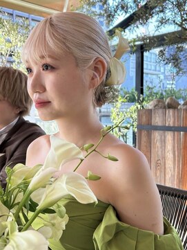 ペレ 梅田(PELE) 前髪/アンブレラカラー/こなれミディ/イメチェン/ウェーブパーマ