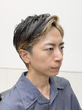 ヨシザワインク プレミアム 築地店(YOSHIZAWA Inc. PREMIUM) メンズパーマ/刈り上げ/ブリーチインナーカラー/フェード