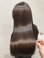 イオエ 梅田(ioe)&nbsp;ニュアンスカラー/グレージュ/ツヤ髪スタイル/髪質改善/縮毛矯正