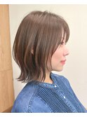 大人可愛い20代30代40代50代☆レイヤーボブ_ボブウルフ_大人ボブ