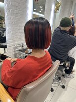 ノブレス ノアール(NOBLESSE NOIR)&nbsp;アンブレラカラー／レッドカラー／赤／名古屋