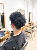 【メンズ★大名】ツイストスパイラルパーマ×スパイキーショート