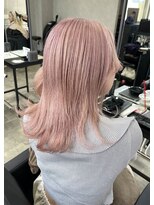 シエンゴールド(CIEN gold)&nbsp;ピンクカラー/ピンクベージュ/暖色カラー#浜松駅#カラー