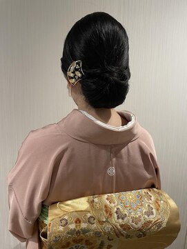 ハートボックス 四谷店(Heart box) 和装アップ／訪問着二重太鼓／お宮参り