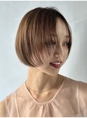 「360度美シルエット。大人の小顔ショート」