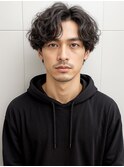 アップバング波打ちパーマフェザーショートp1北浦和20代30代40代