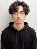 カバーヘア ブリス 志木南口駅前店(COVER HAIR bliss)&nbsp;アップバング波打ちパーマフェザーショートp1北浦和20代30代40代