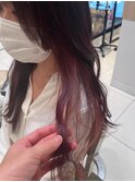 齋藤　インナーカラー
