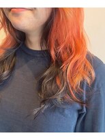 オールバイワンネス(ALL by One'Ness)&nbsp;オレンジ×ブルーブラックのデザインカラー☆