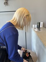 ニール(niil)&nbsp;【REINA】抜きっぱなしホワイトブロンド