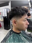 MEN'SHAIRウルフカルマパーマメンズショートイージーパーマ
