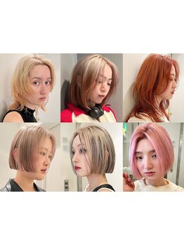 カミカリスマ2025受賞の圧倒的知識とセンス！上品なカラーデザインが好評◎最大限ダメージレスなブリーチ！