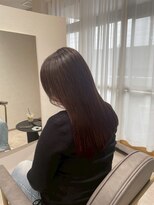 ミア(mia) 大人シアーベージュミニウルフボブミディアムレイヤー