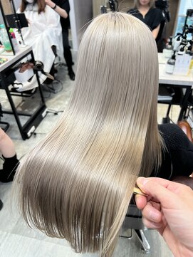 アディクト イースト 東陽町東口(addict EAST) 髪質改善＿縮毛矯正＿ブリーチ毛＿ロング［東陽町駅］