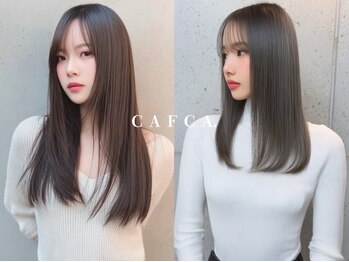 カフカ(CAFCA)の写真/名古屋で縮毛矯正ストレート！髪質改善で憧れのサラツヤ髪へ導きます☆名古屋/名駅/縮毛矯正