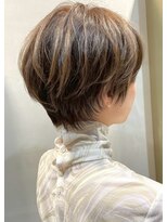 ジェコ ブラン(gecko. brun) ハンサムショート/ハイライト/こなれカジュアル #武蔵小山美容室