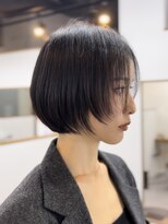 ファーストステップ 表参道(FIRST STEP)&nbsp;20代30代髪型ボブ切りっぱなしミニボブ