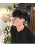 【ビジネスからカジュアルまで】メンズカット＋パーマ＋眉カット