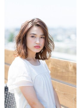 ヘアーパーク マンボ(HAIR PARK MAMBO) ココアブラウン レイヤーミディアム【hair park MAMBO 豊田】