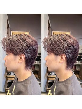 ロアズ(LOA'S) センターパート ウルフ