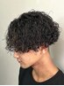 【イチオシ】カット+メンズパーマ+眉カット ¥16,500~→¥13,200~