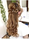 ハーフアップ【横浜/ヘアセット/着付け】