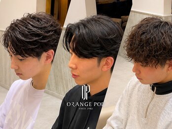 オレンジポップ 妙典店(ORANGE POP)の写真/【妙典駅徒歩30秒】清潔感もお洒落も欲しい大人メンズへ。ON/OFFキマるメンズカット&パーマが人気◎