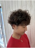 無造作ツイスパマッシュ