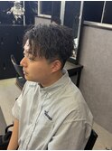 メンズパーマ/ニュアンス/フェザー/フェード/眉毛/バーバー