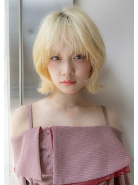 ソレイユトウキョウシブヤ(SOLEIL TOKYO shibuya) ハイトーンラフボブ