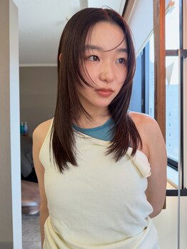 アレー(...alley)の写真/【口コミ多数】顔周りのカットで、骨格補正◎伸びた後に圧倒的な差がつくスタイルを実感!
