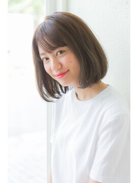 アンアミ オモテサンドウ(Un ami omotesando) 【Ｕｎａｍｉ島田梨沙】2018夏のシンプルボブ