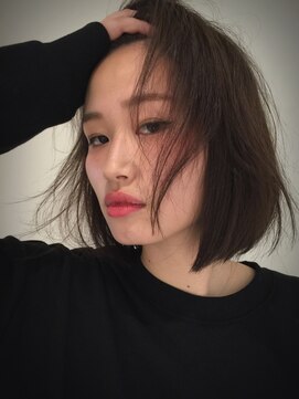 ナイーブヘアデザイン(NAiVE HAIR DESIGN) 【NAiVE hair】ナチュラル前下がりボブ