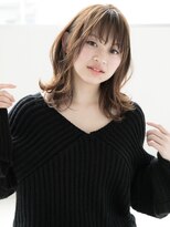 ラノバイヘアー(Lano by HAIR) 【Lano by HAIR】関亜梨佐 黒髪暗髪アッシュ小顔ミディアム