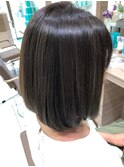 美髪プラチナグレージュ