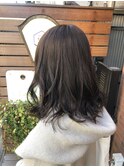 透け感ブルージュカラー
