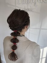 リュニック(l'unique)&nbsp;リボン編みおろし